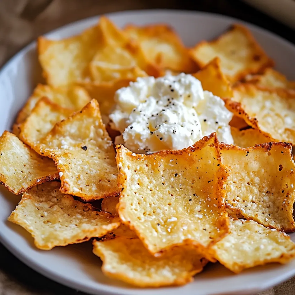 Cottage Cheese Chips