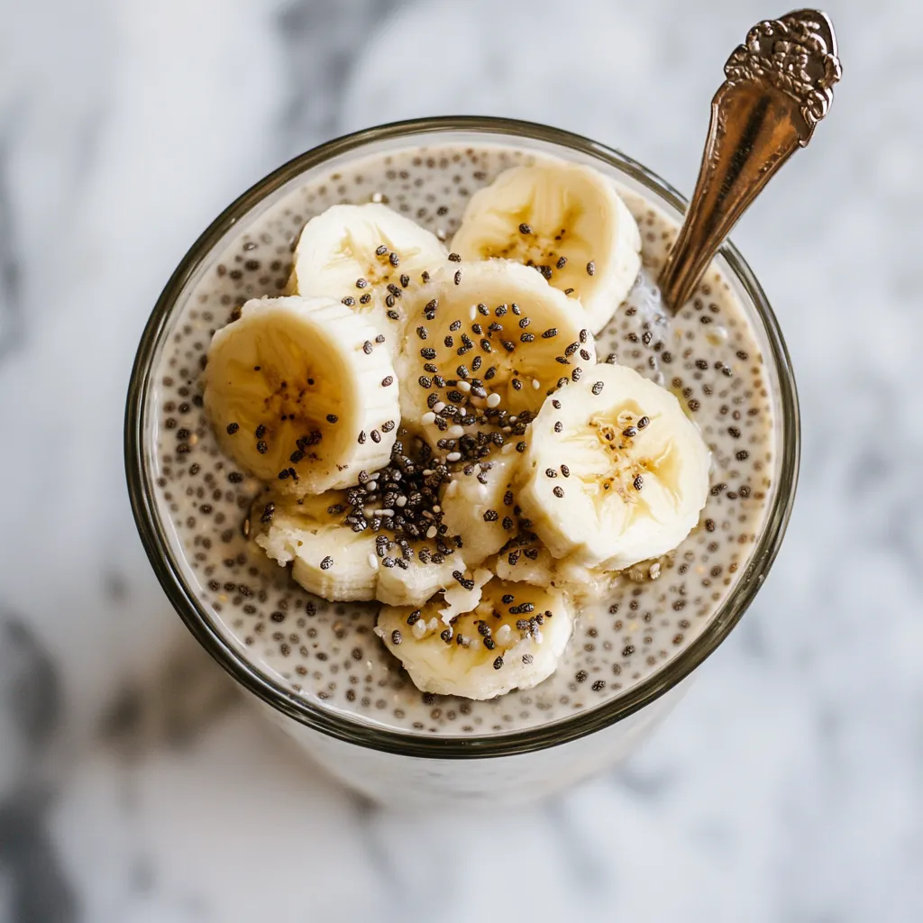 Easy Banana Chia Pudding