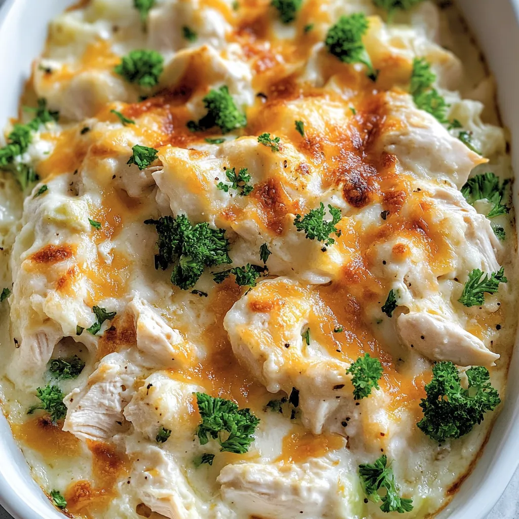 Easy Low Carb Chicken Casserole