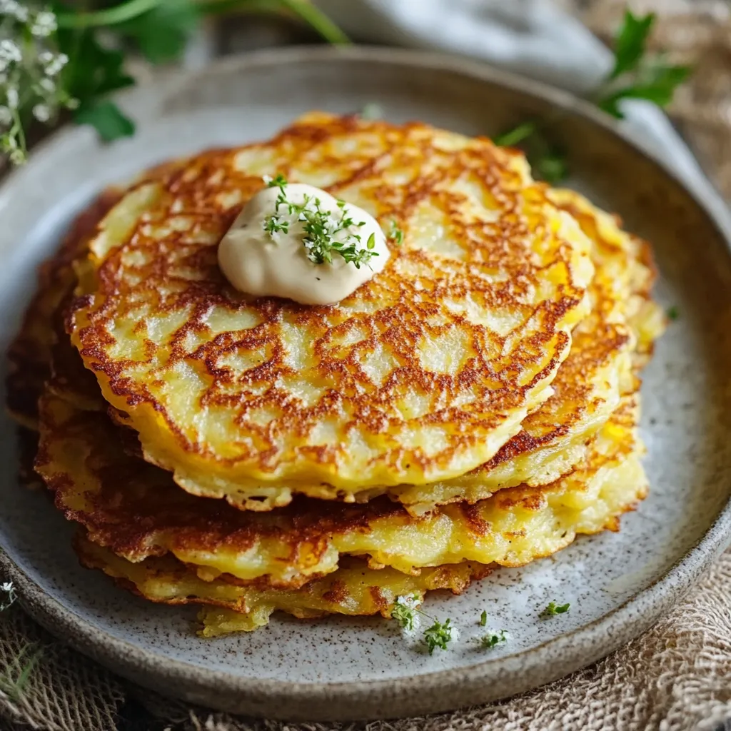 Kartoffelpuffer (German Potato Pancakes)