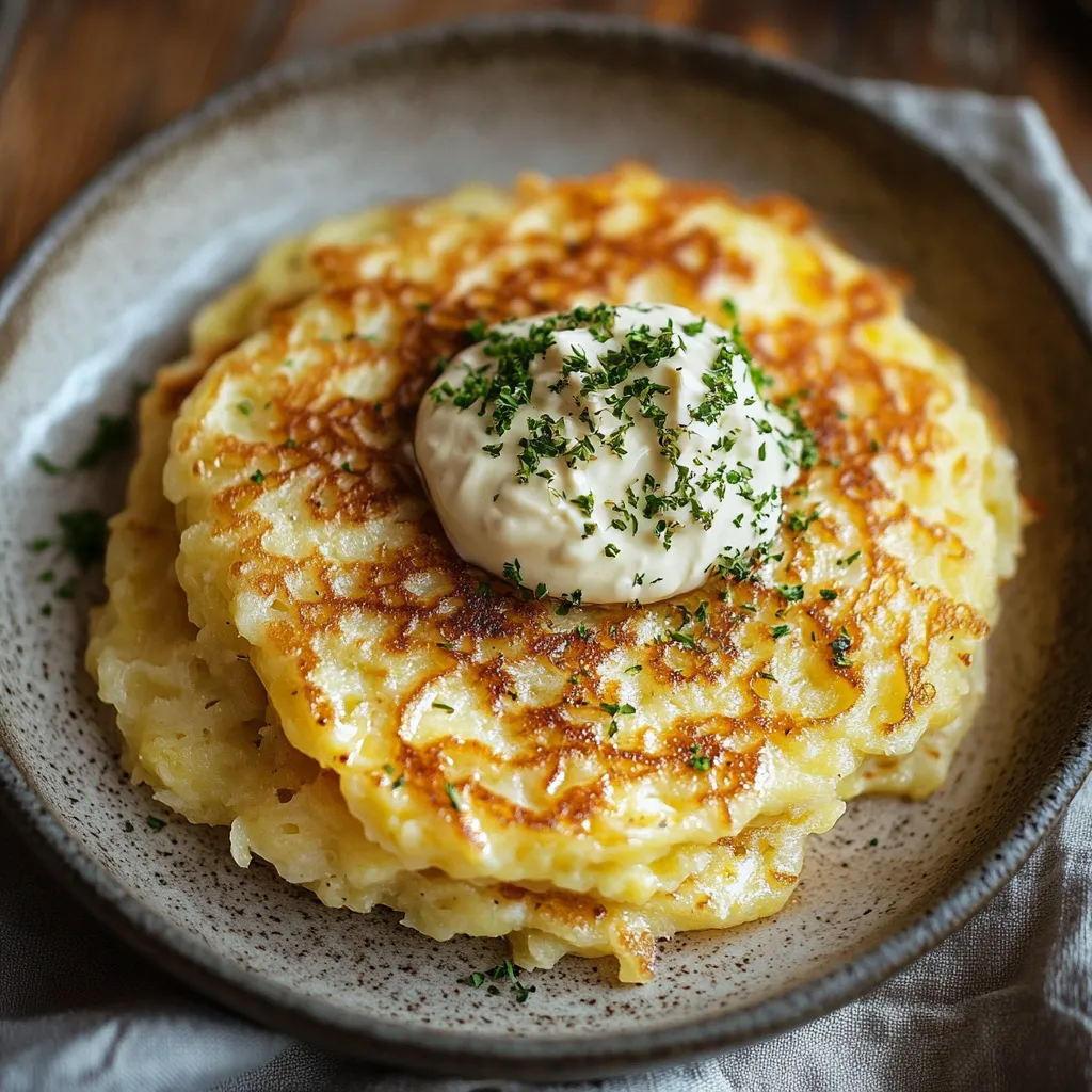 easy Kartoffelpuffer (German Potato Pancakes)