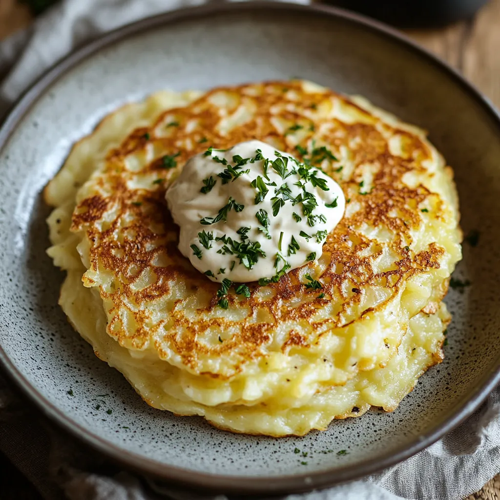 yummy Kartoffelpuffer (German Potato Pancakes)