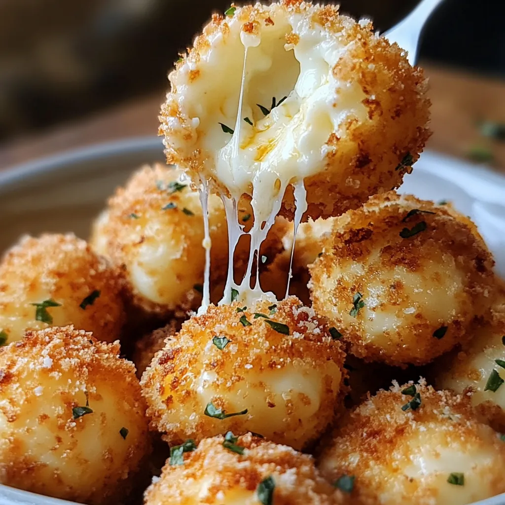 Easy Cheesy Parmesan Mozzarella Bites