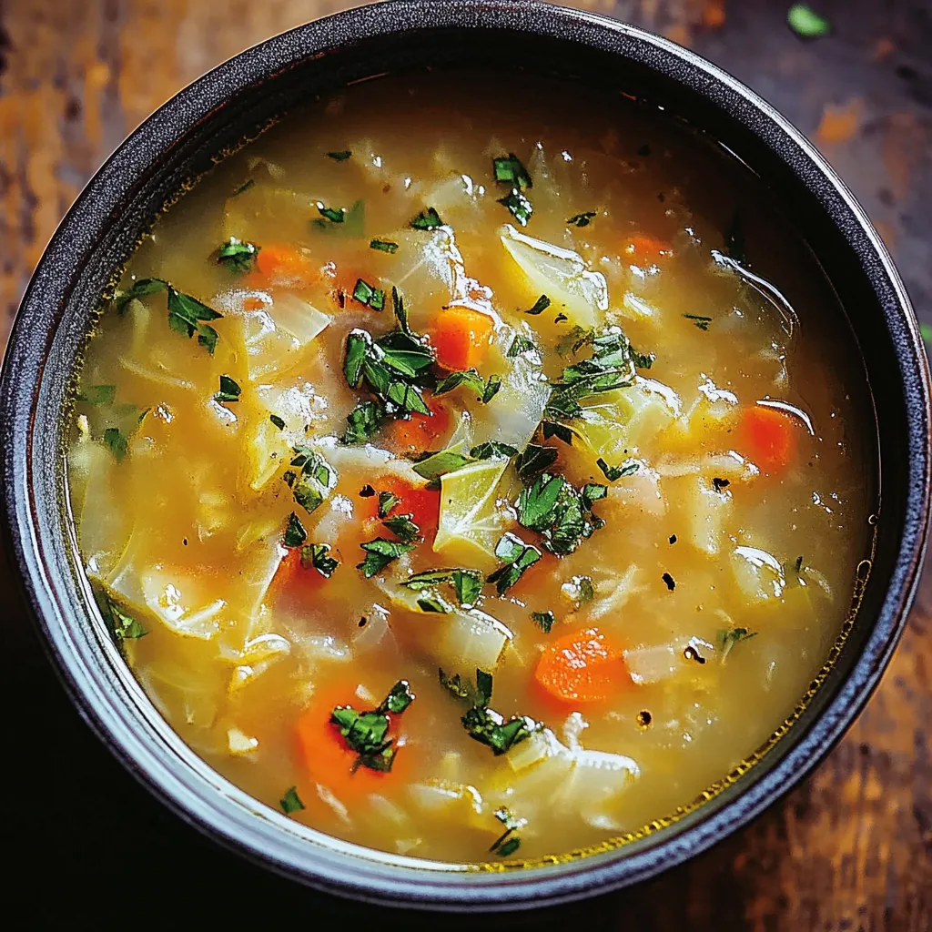 Cabbage Fat-burning Soup