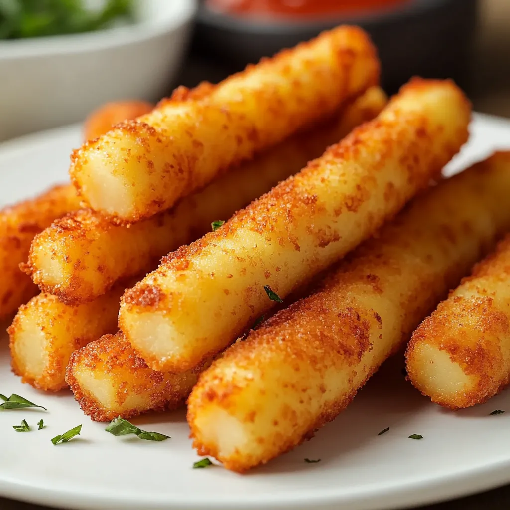 Easy Potato Cheese Sticks Recipe