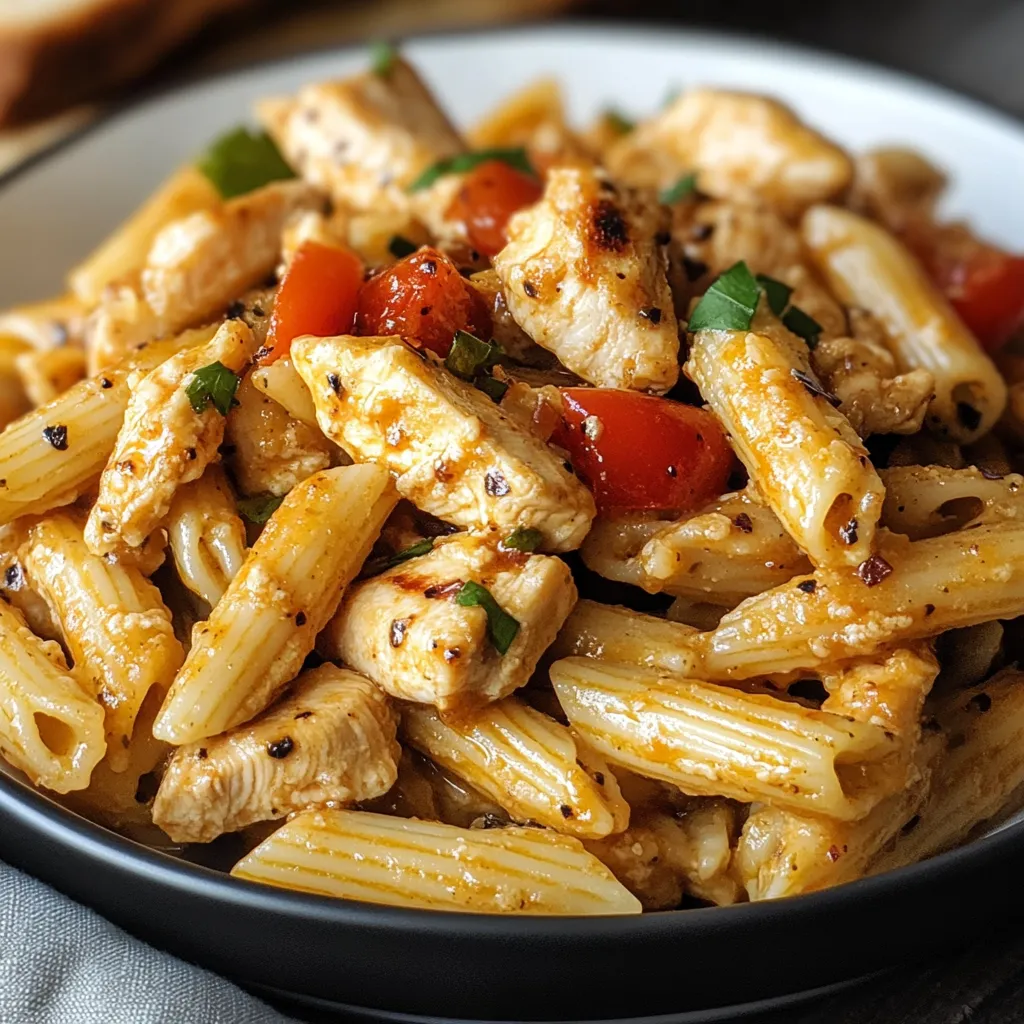 Delicious Best Honey Pepper Chicken Panini Pasta