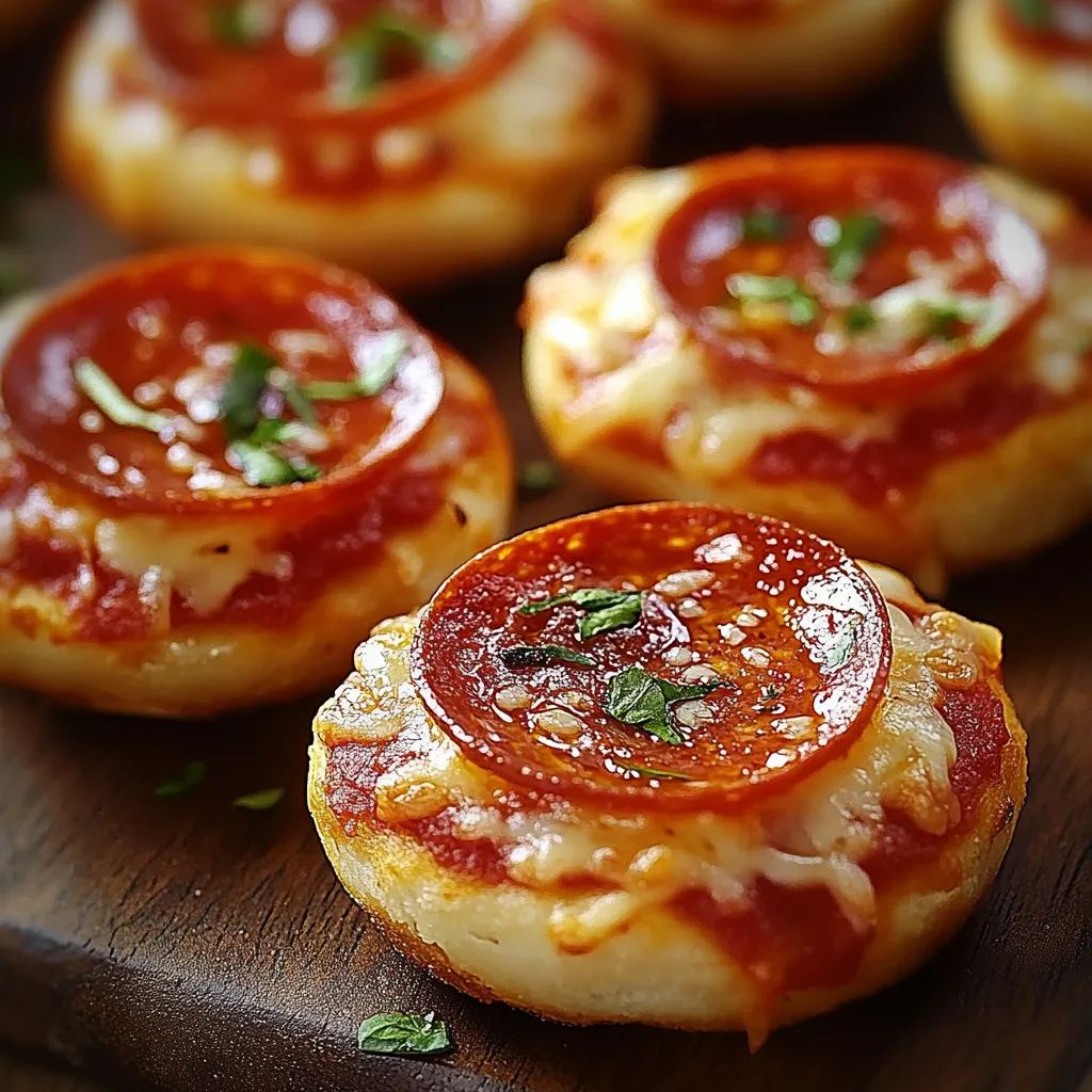 Delicious Pepperoni Pizza Minis