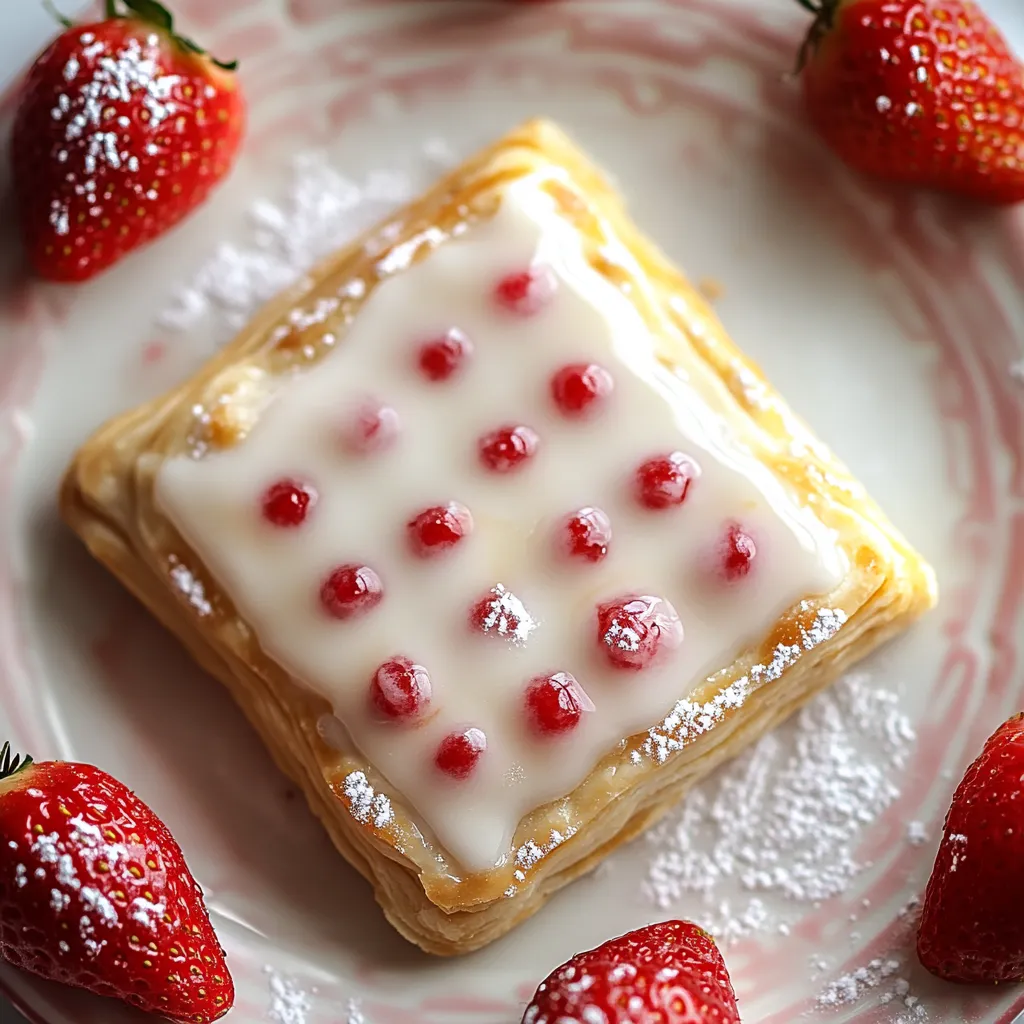 Simple Strawberry Pop-Tarts Straight From Home