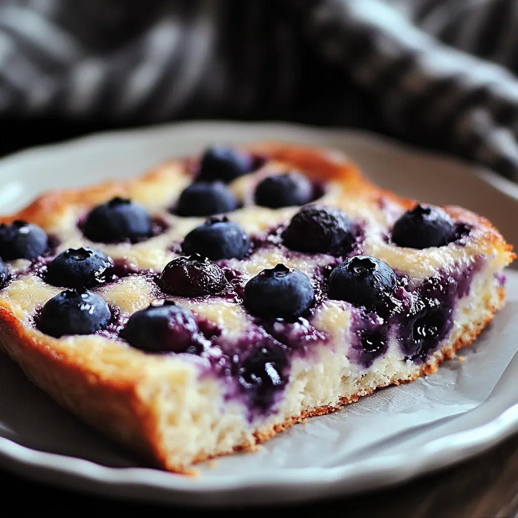 Easy Blueberry Cottage Cheese Breakfast Bake