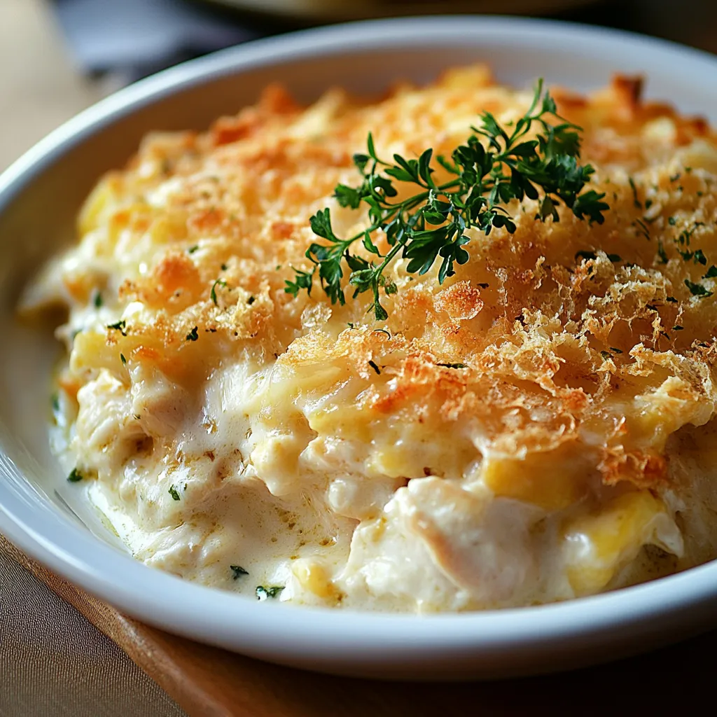Easy Million Dollar Chicken Casserole