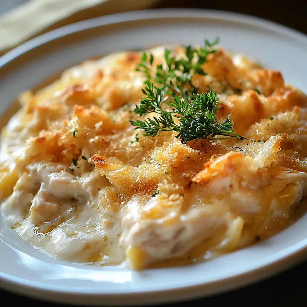 Yummy Million Dollar Chicken Casserole