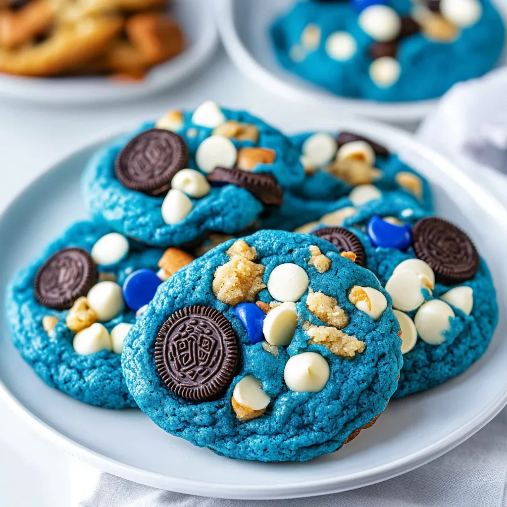 Easy Cookie Monster Cookie Guide