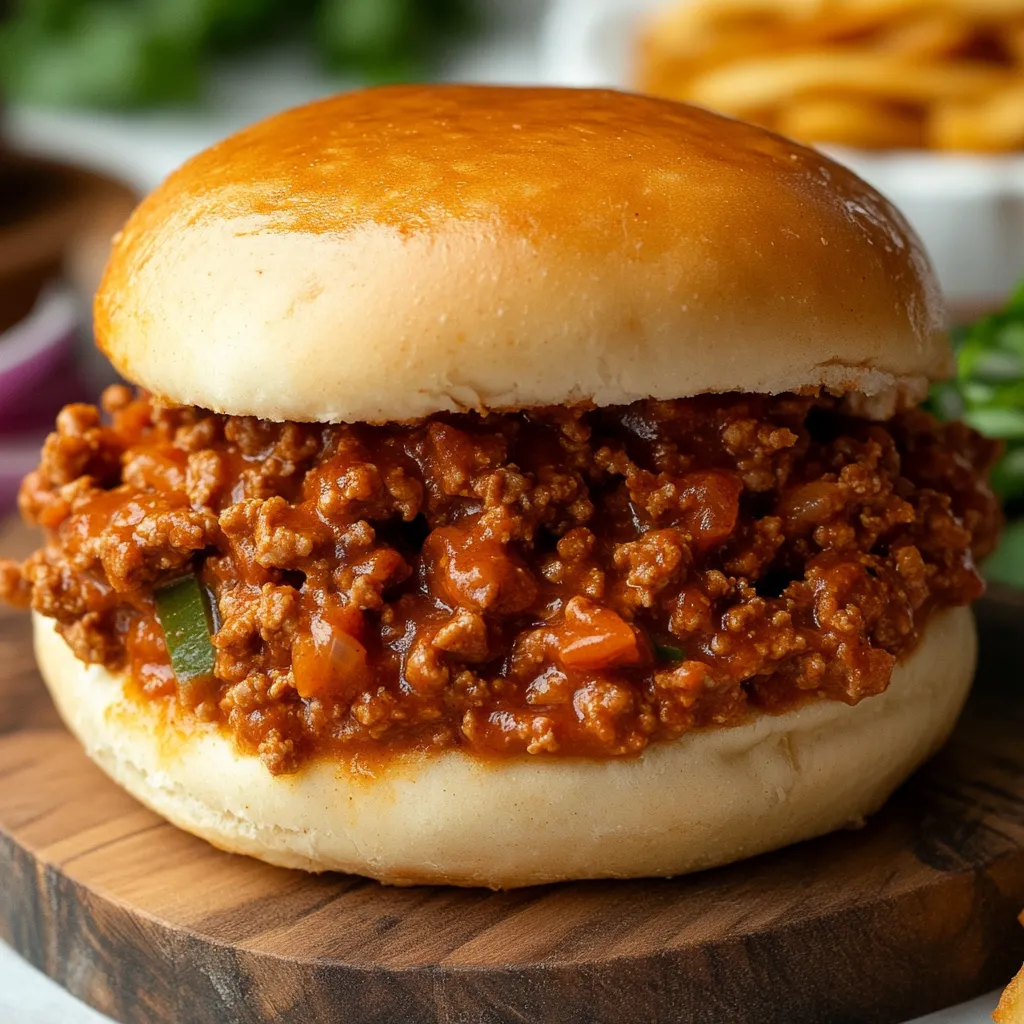 Delicious and Easy Ground Turkey Sloppy Joes