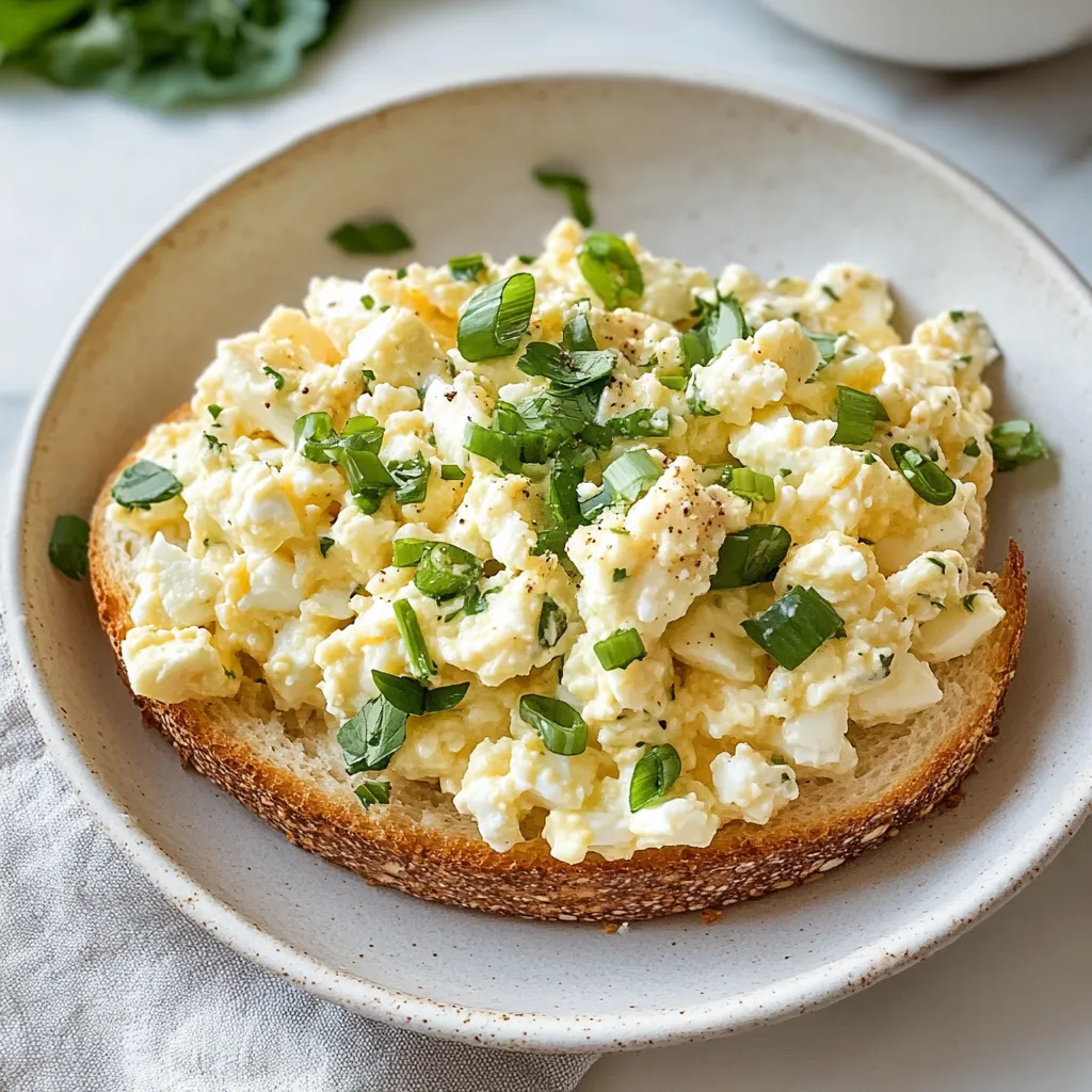 Egg Salad with Cottage Cheese