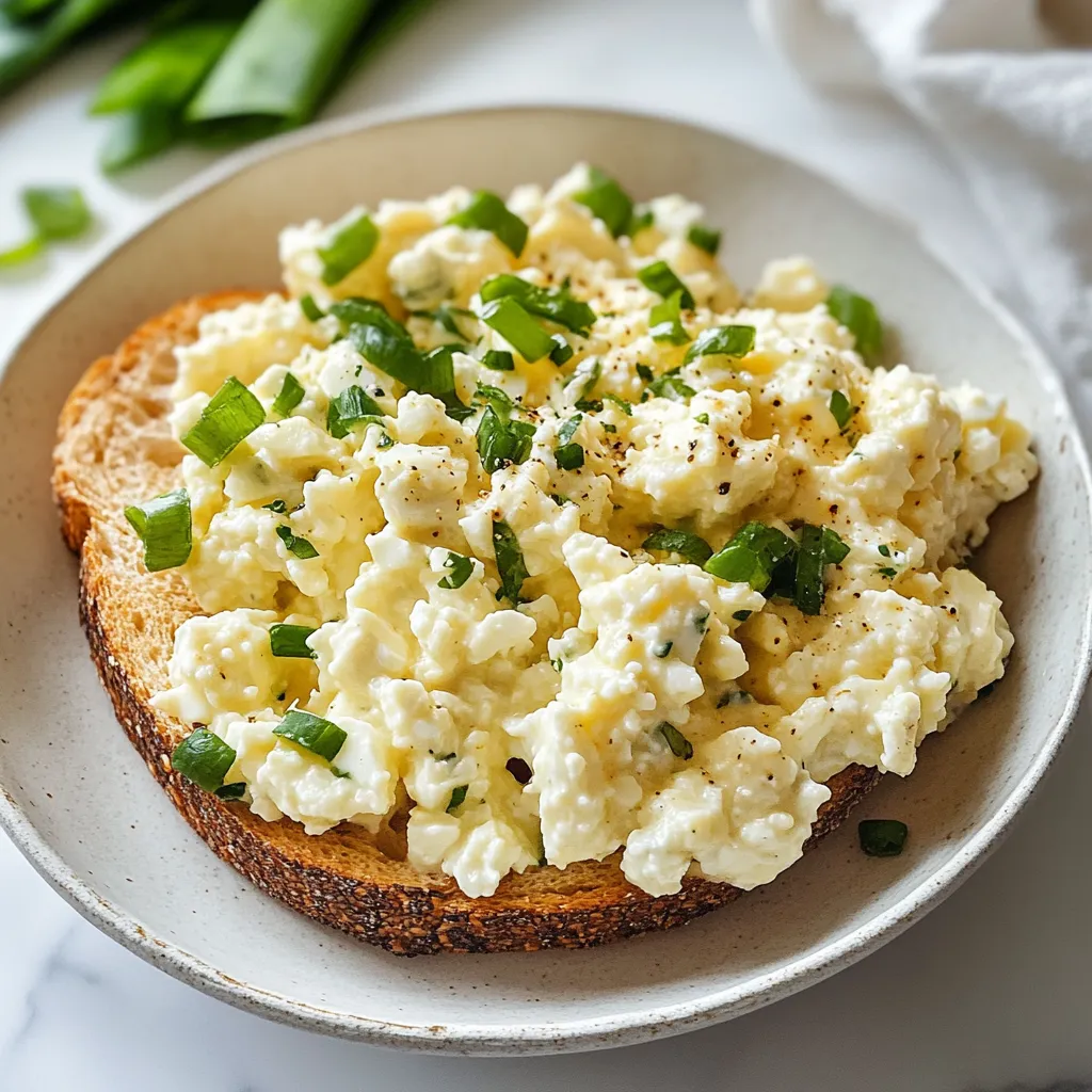 Delicious Egg Salad with Cottage Cheese