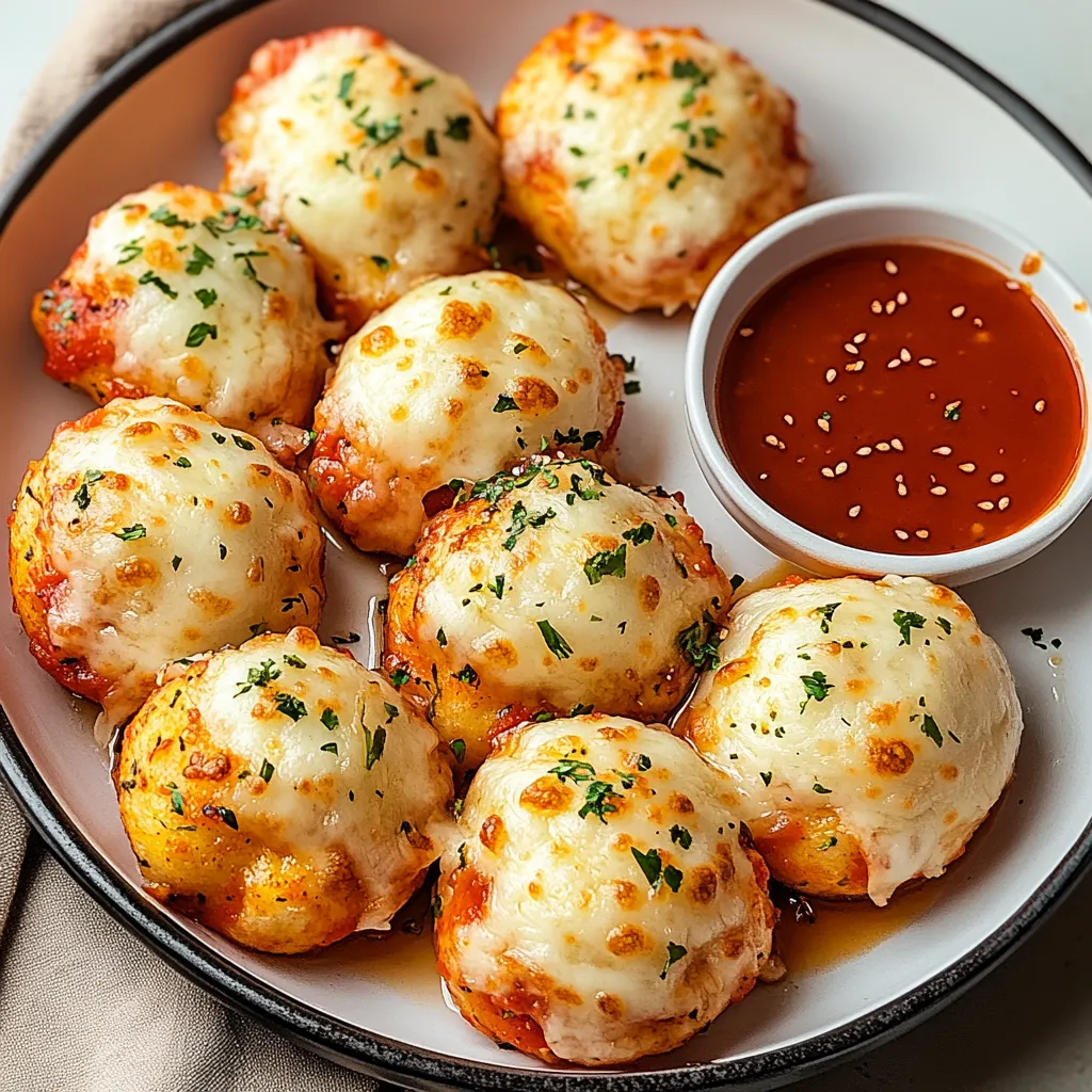 Delicious Pizza Poppers