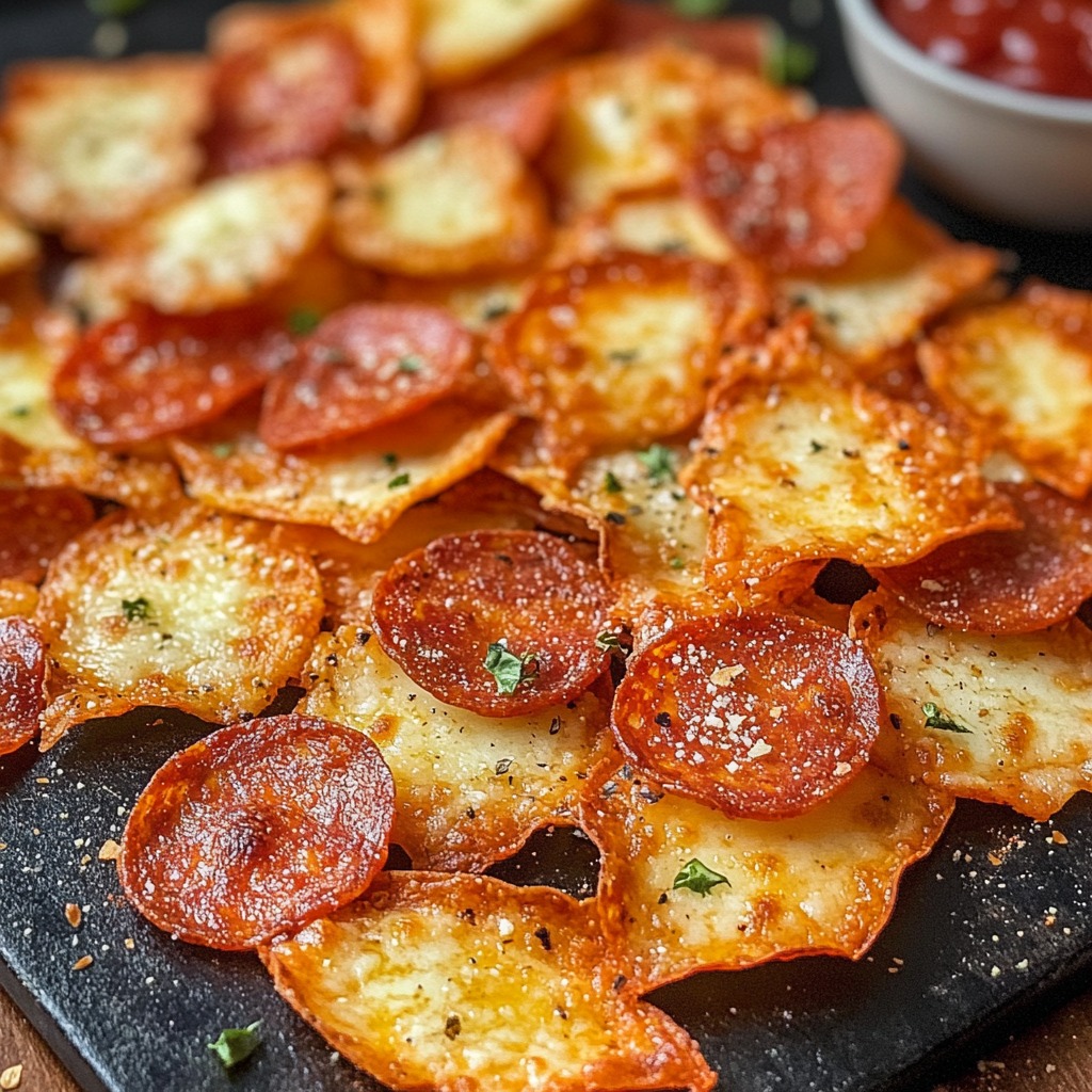 Pizza Chips Homemade