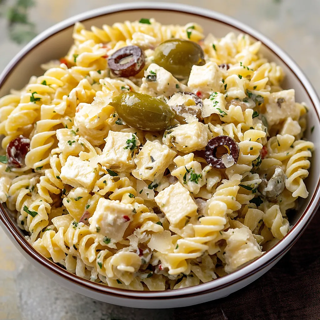 Effortless Martini Pasta Salad