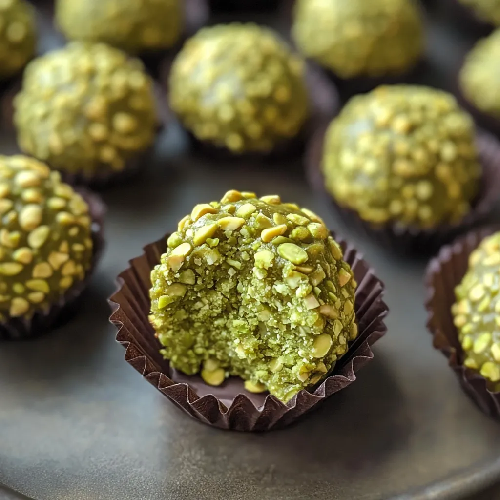 Easy Pistachio Brigadeiro