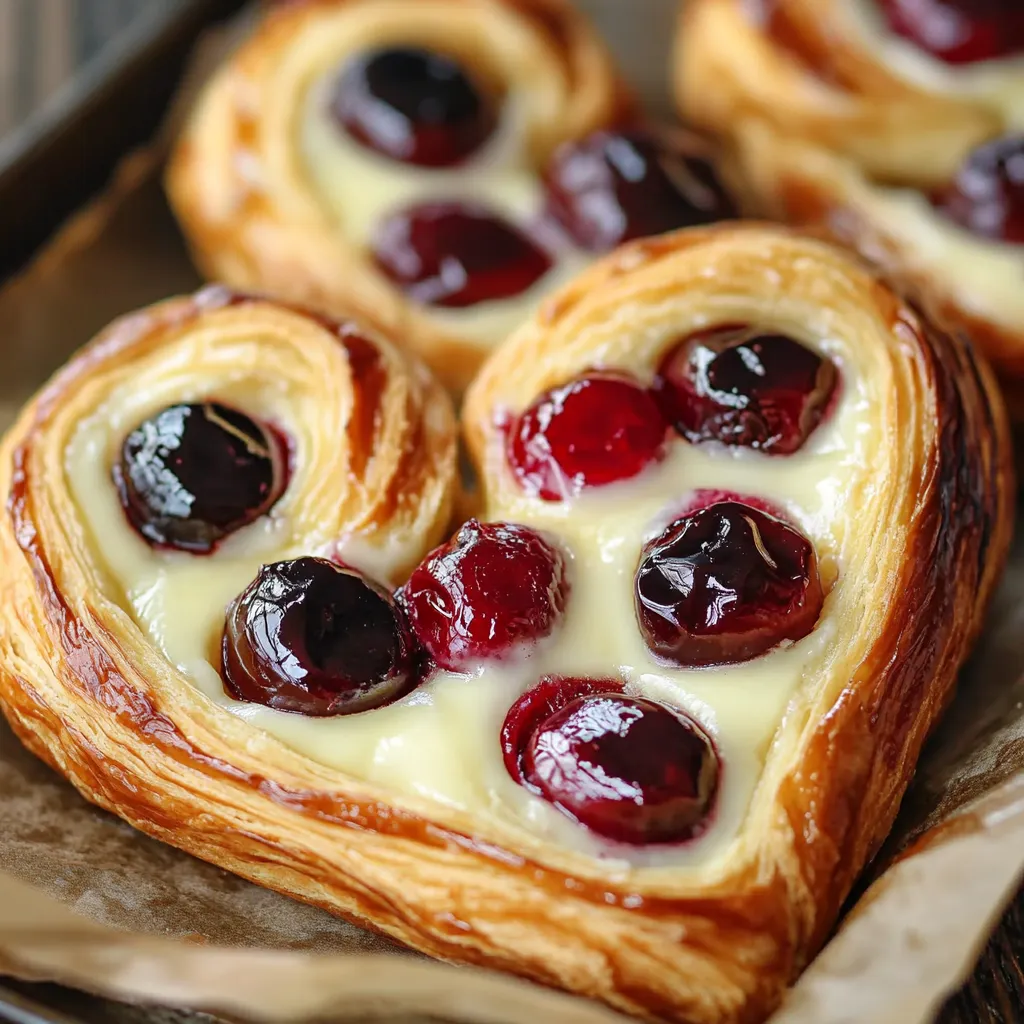 Cherry Cheese Danish