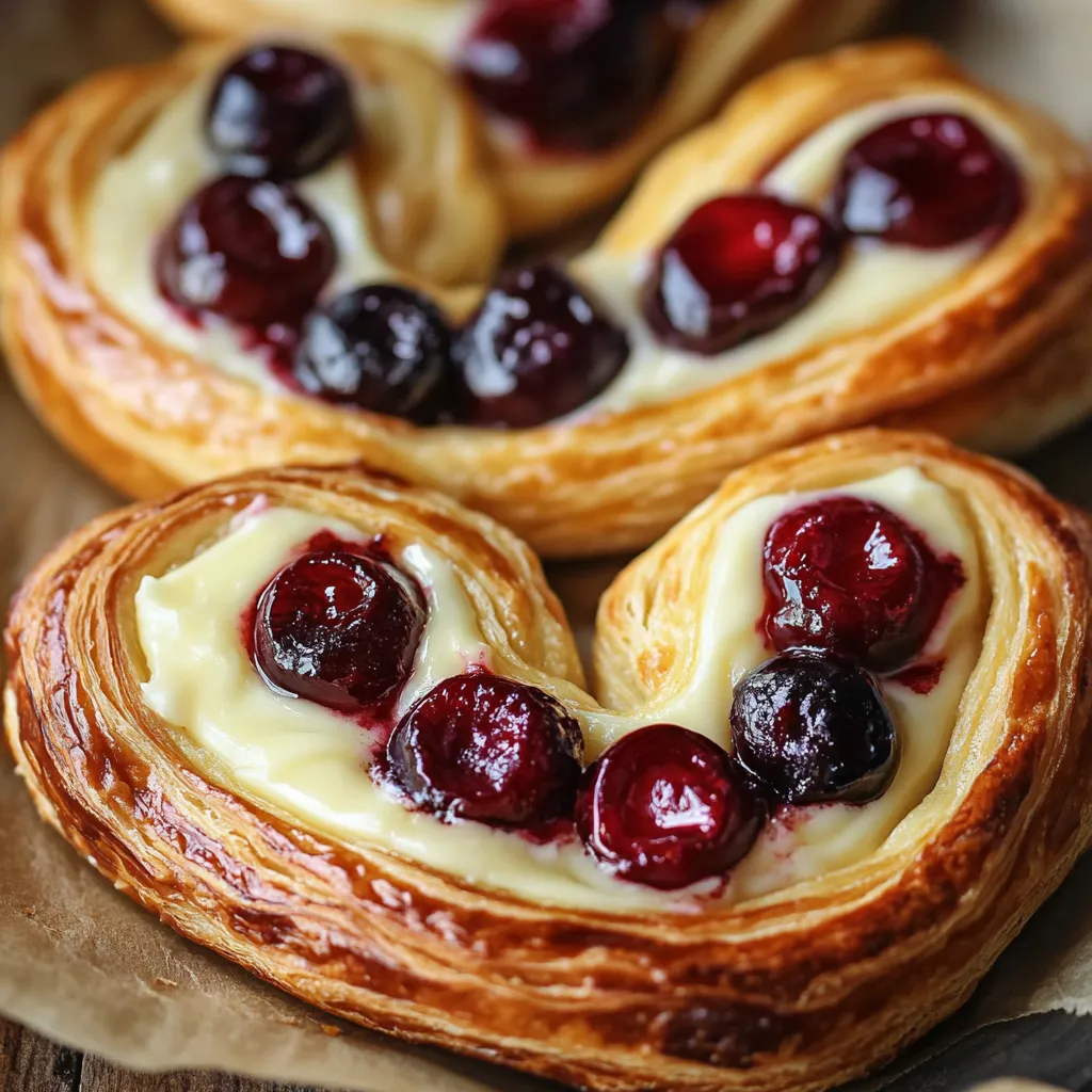Easy Cherry Cheese Danish