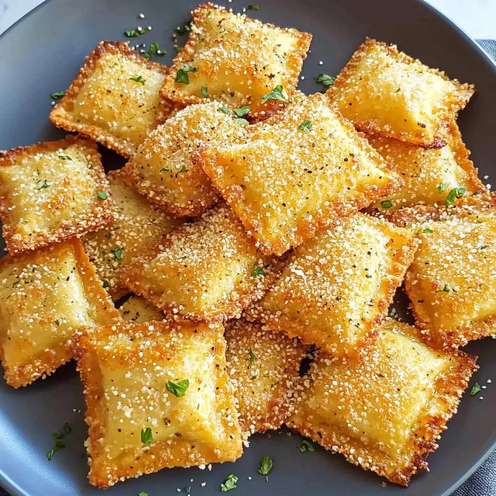 Toasted Ravioli in Air Fryer or Oven