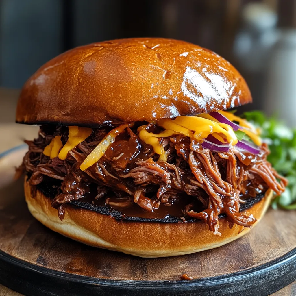 Pulled Beef Sandwich