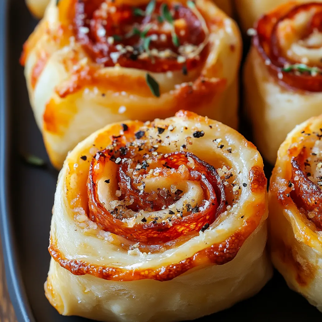 Easy Homemade Pepperoni Pizza Rolls [145 Minutes]
