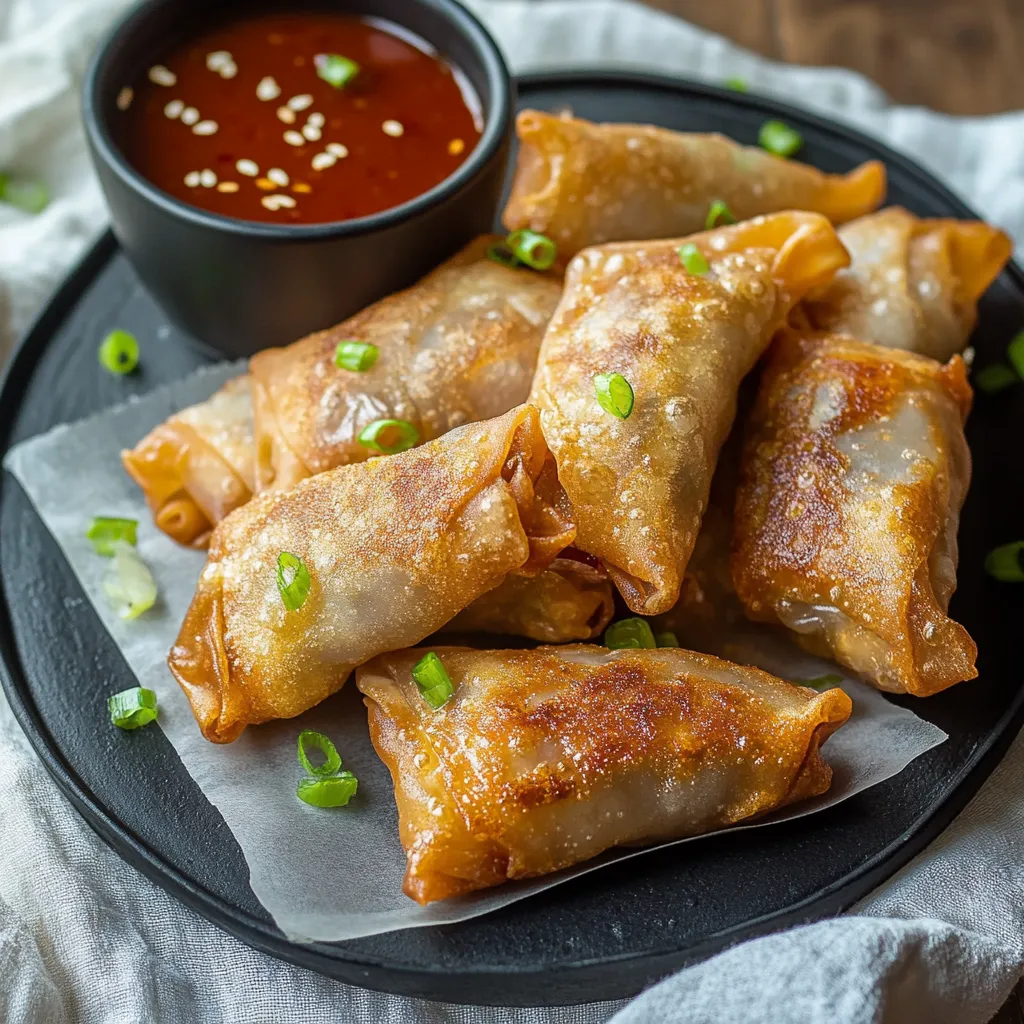 Crispy Rice Paper Dumplings