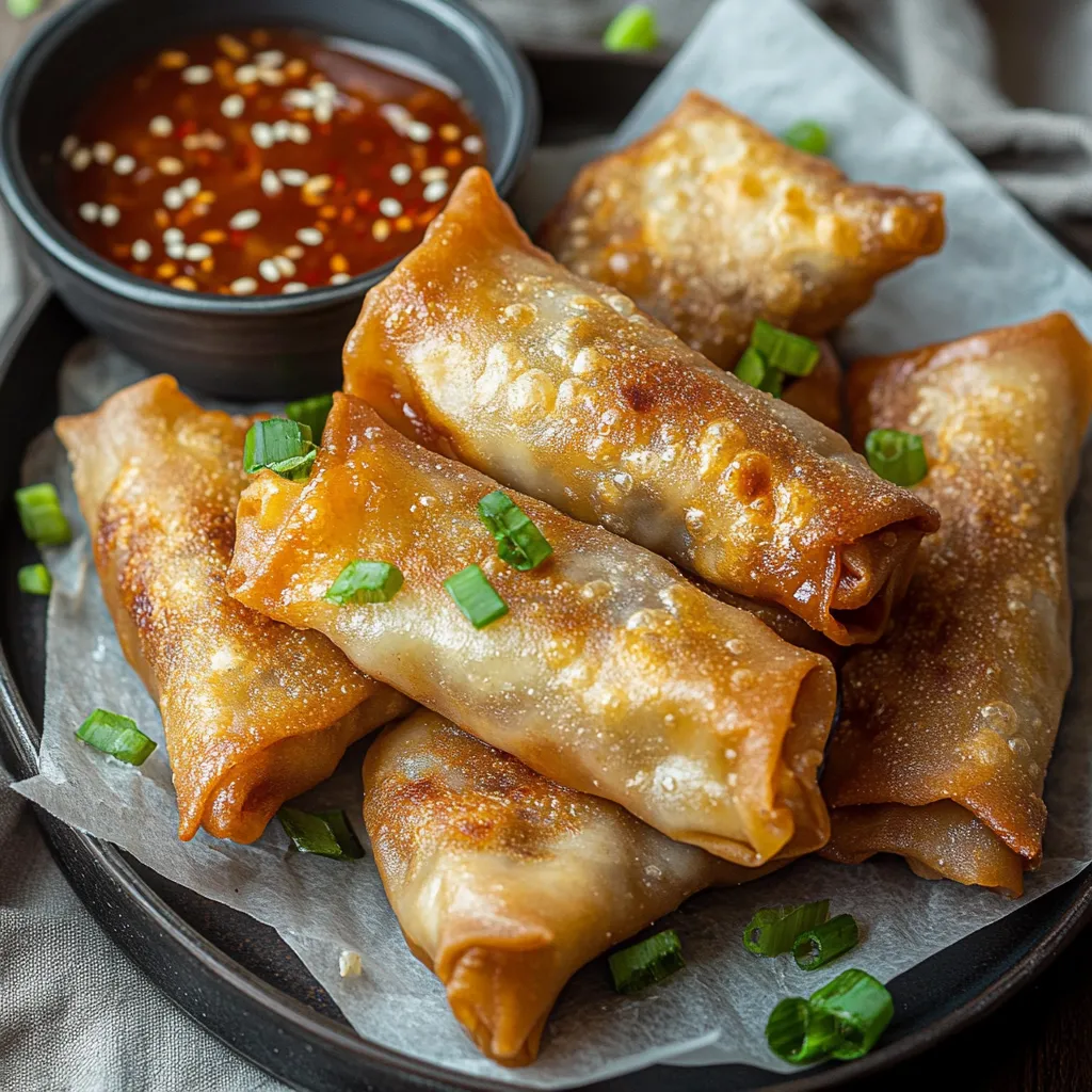 Delicious Crispy Rice Paper Dumplings