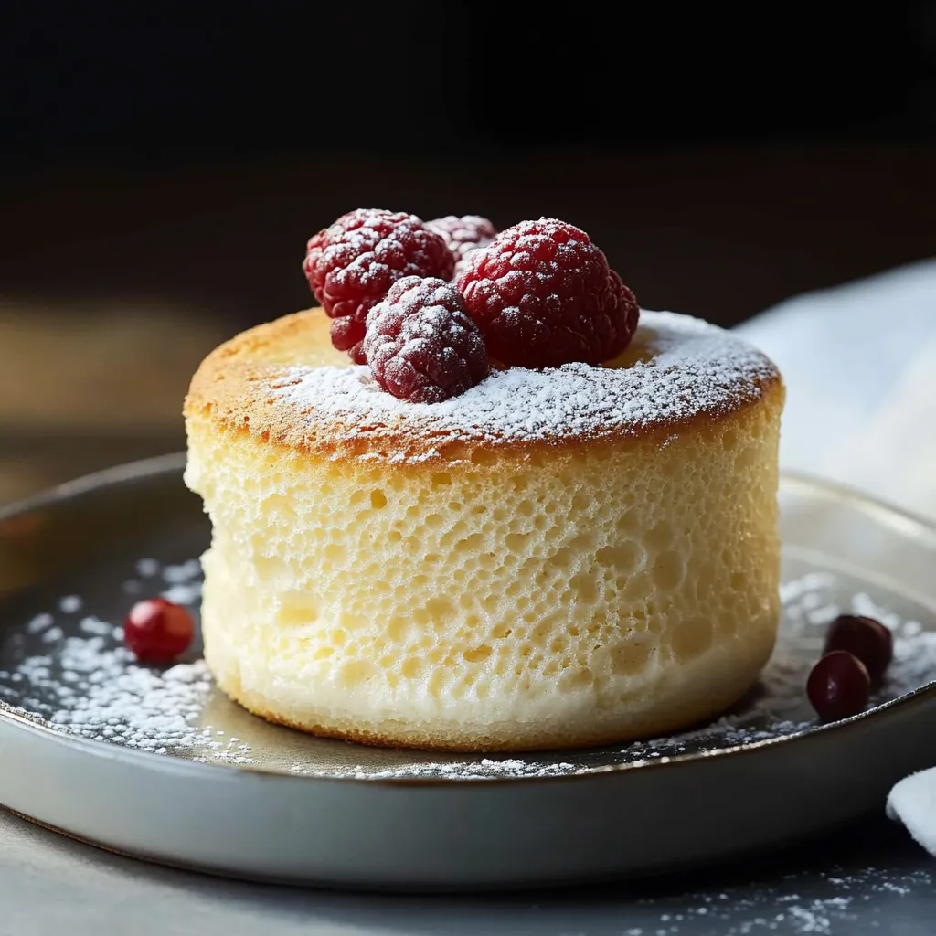 Fluffy Vanilla Soufflé Delight