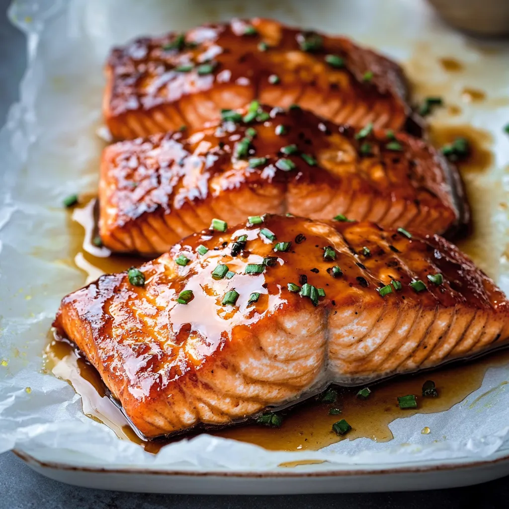 Honey Glazed Salmon