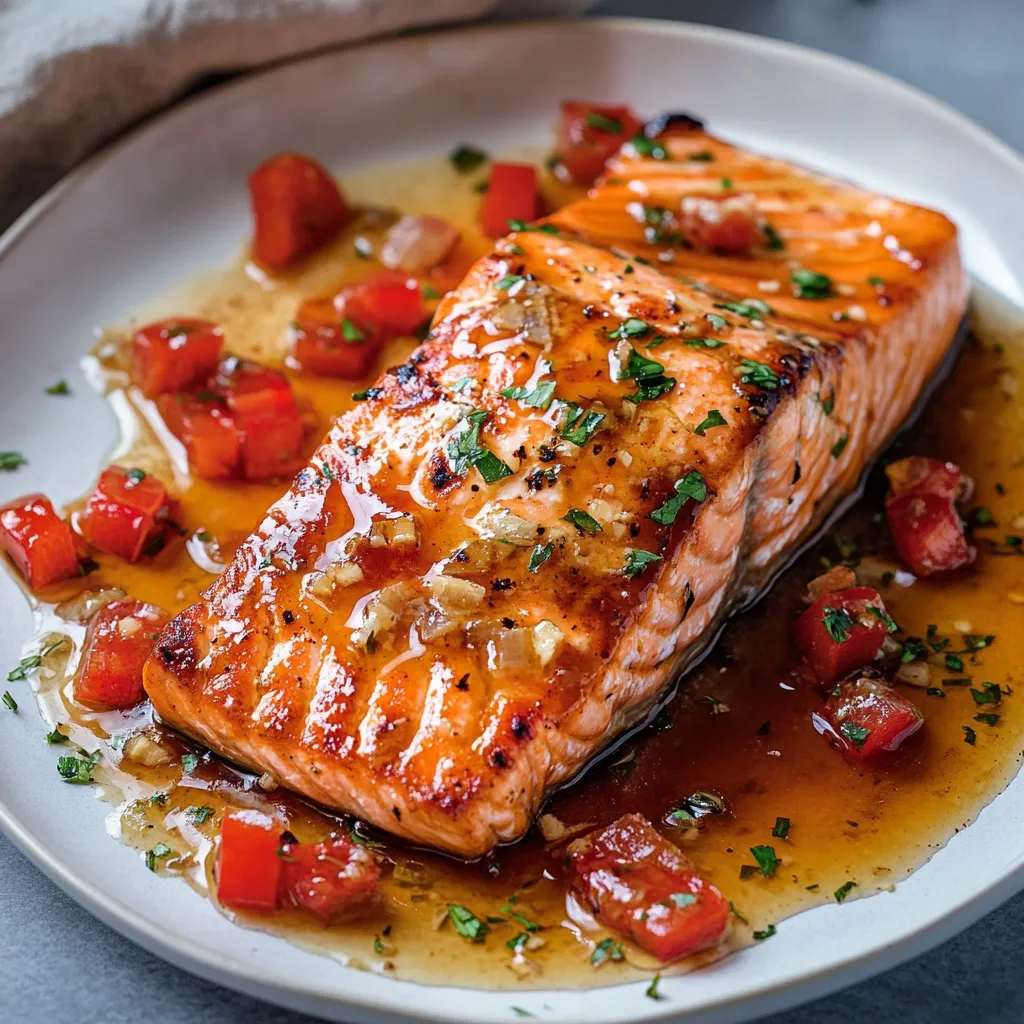 Yummy Honey Glazed Salmon