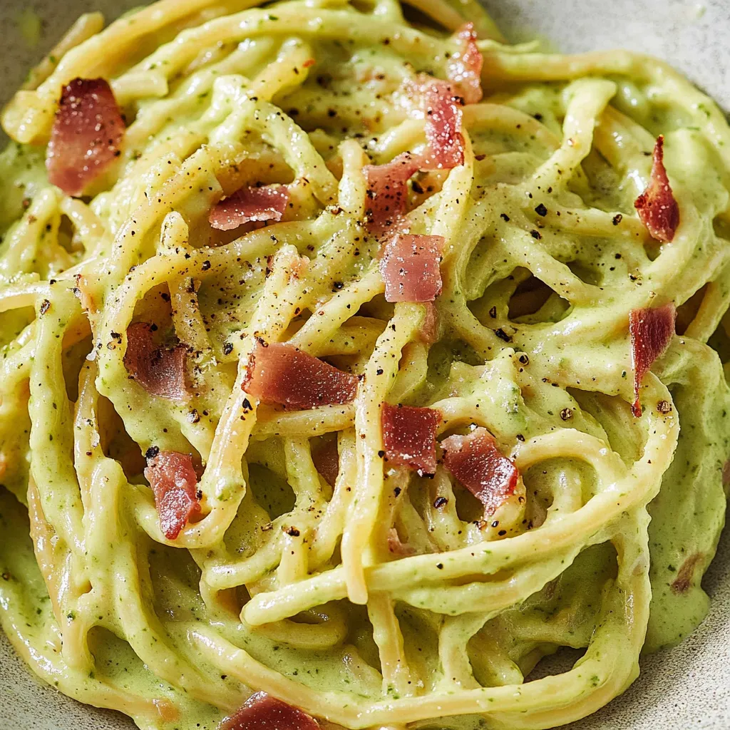Avocado Carbonara