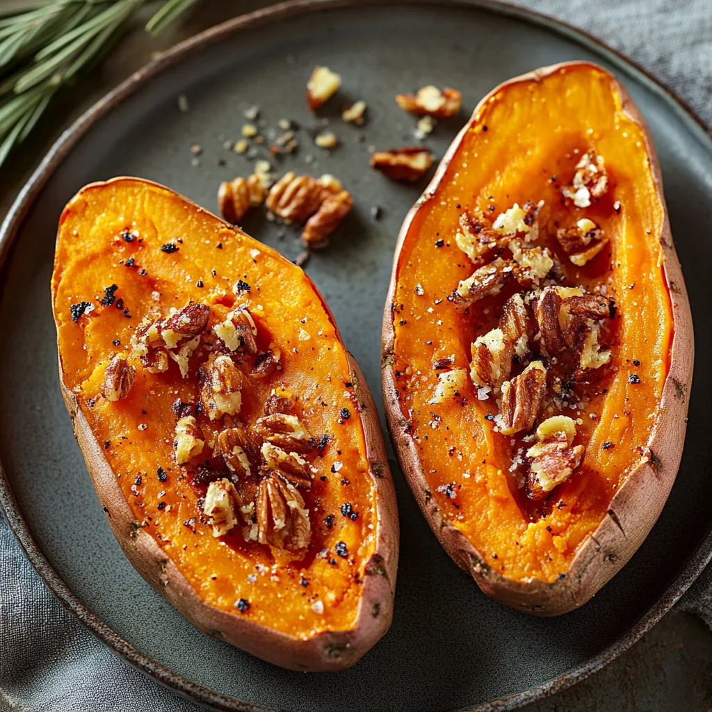 Delicious 'Twice Baked Sweet Potatoes