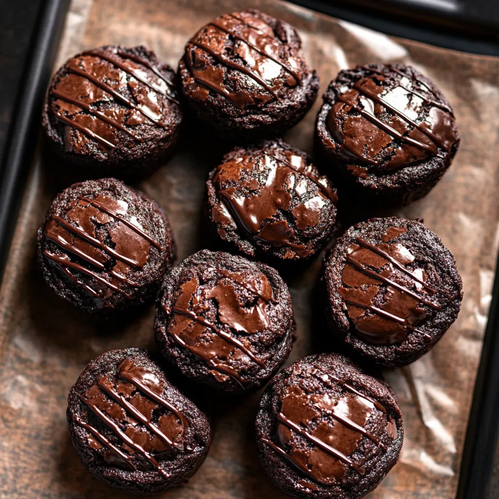 Fudgy Espresso Brownie Bites
