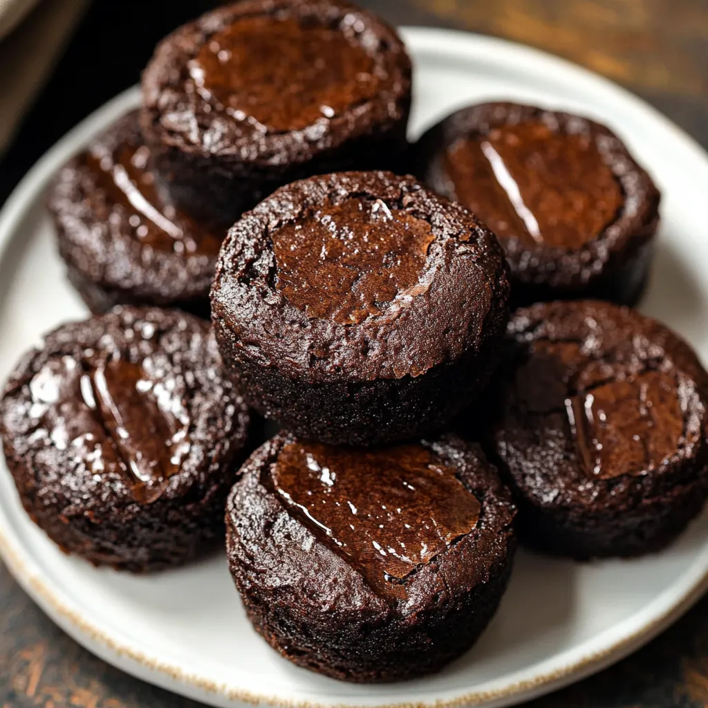 Delicious Fudgy Espresso Brownie Bites