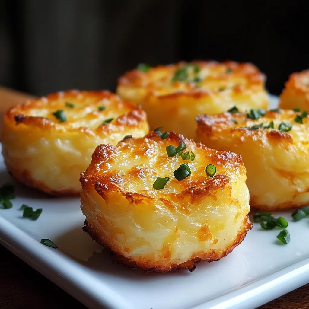 Tasty Cheesy Mashed Potato Bites