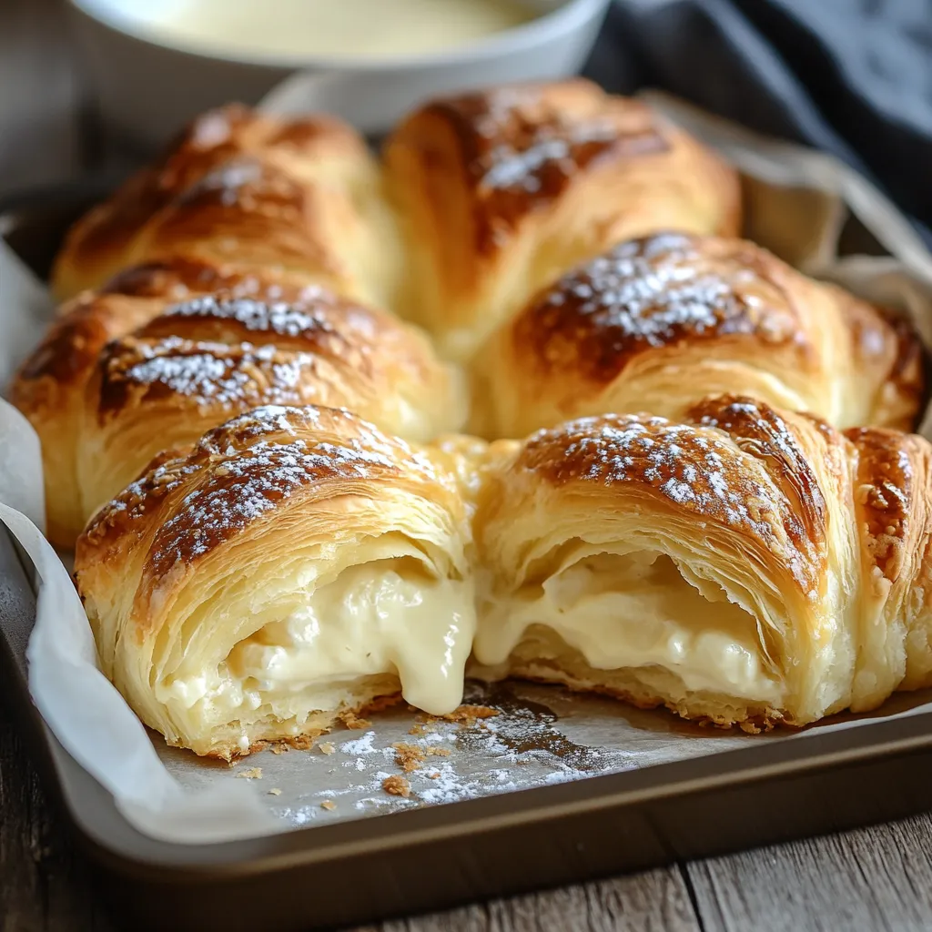 Effortless Cheesecake Crescent Rolls