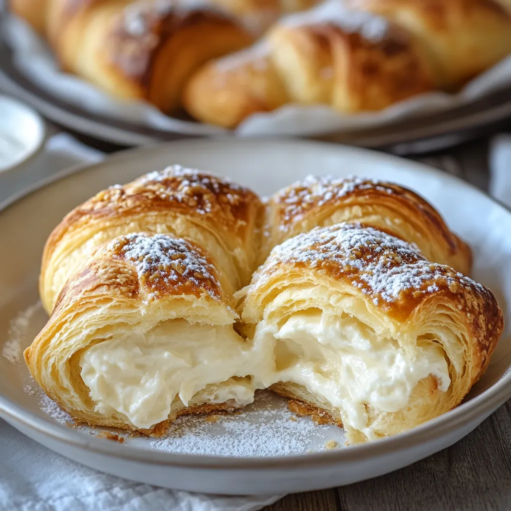 Easy Cheesecake Crescent Rolls