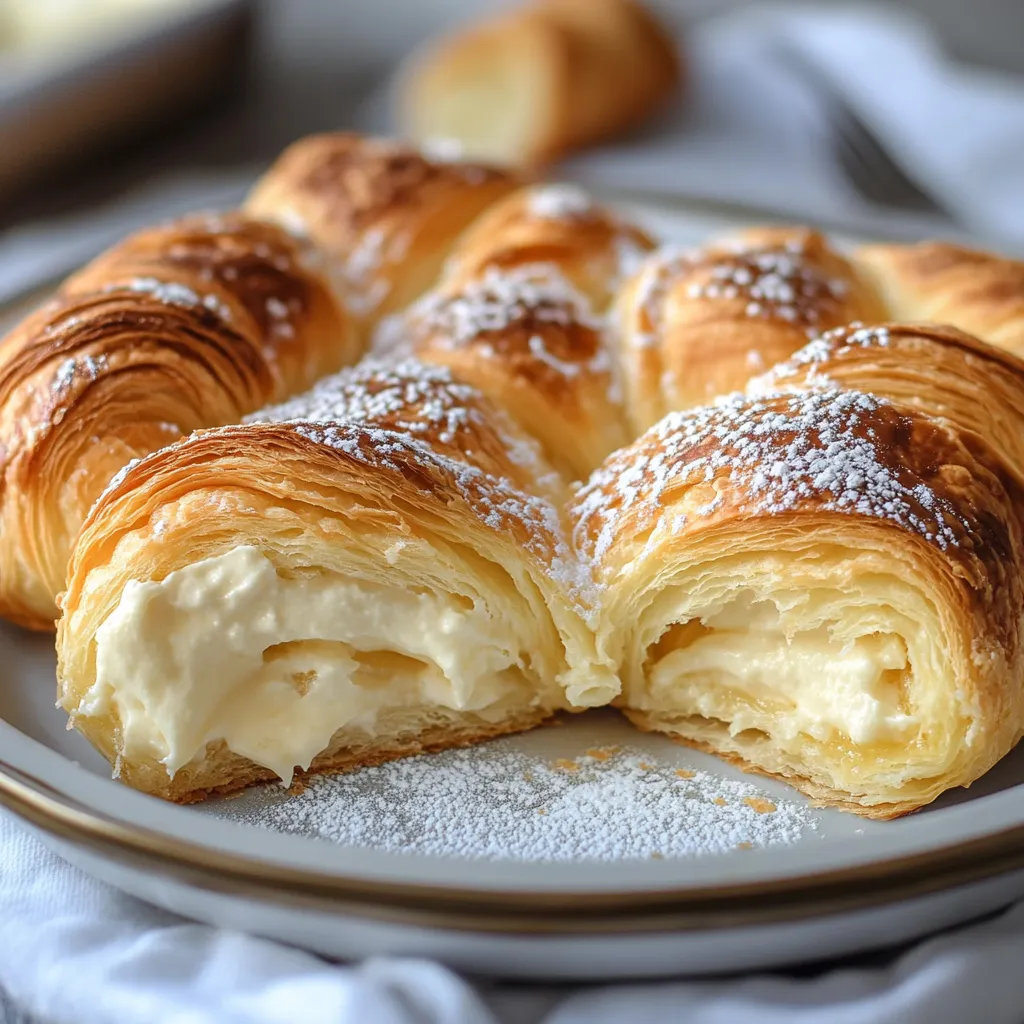 Yummy Cheesecake Crescent Rolls