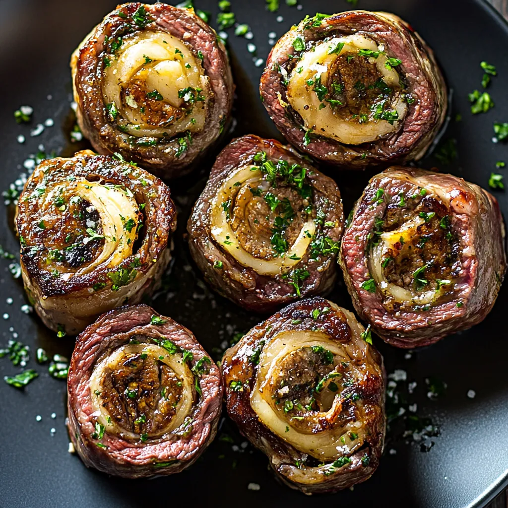 Easy Steak Pinwheels