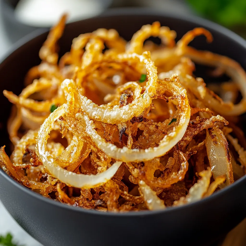 Delicious Air Fryer Crispy Onions