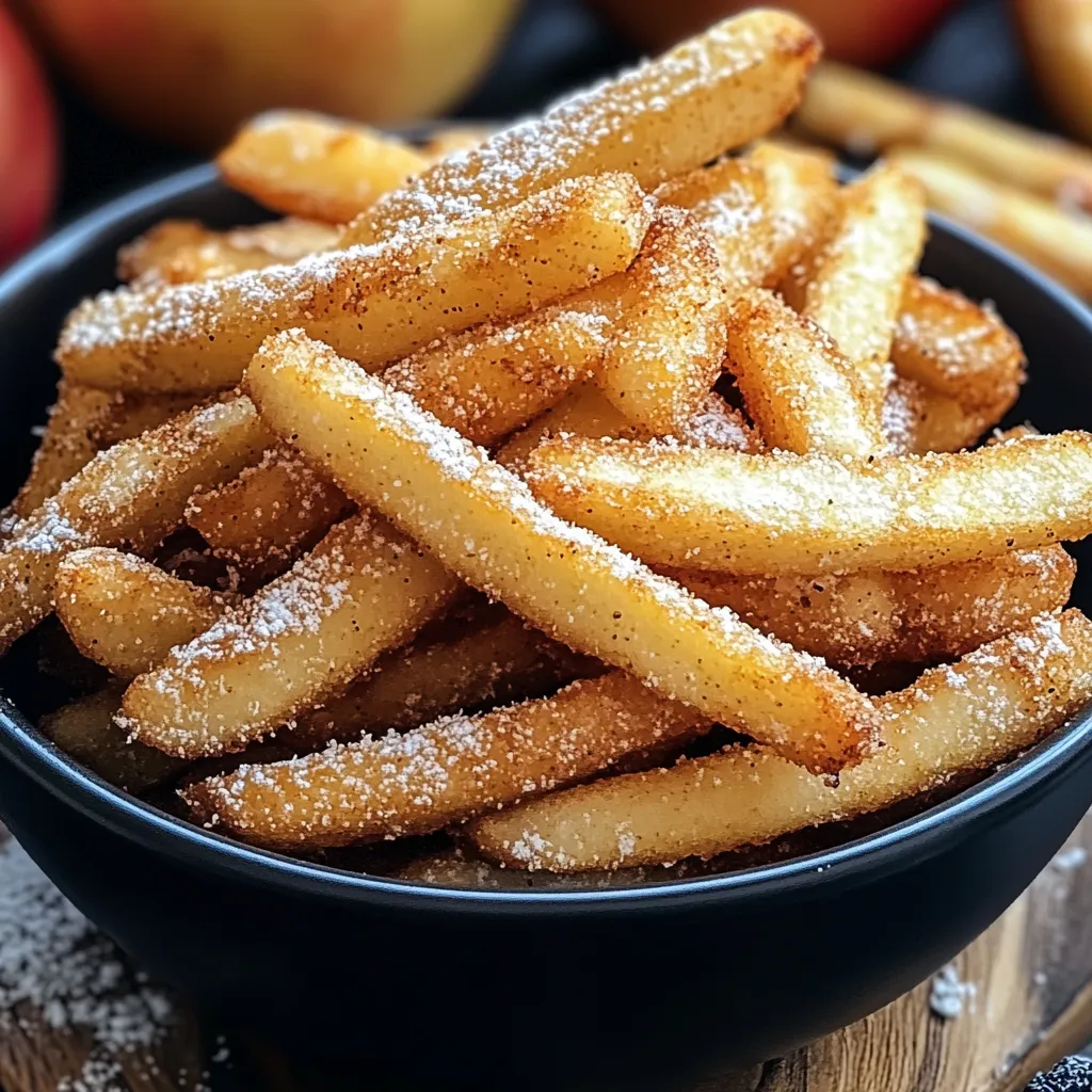 Crispy Air Fryer Apple Fries