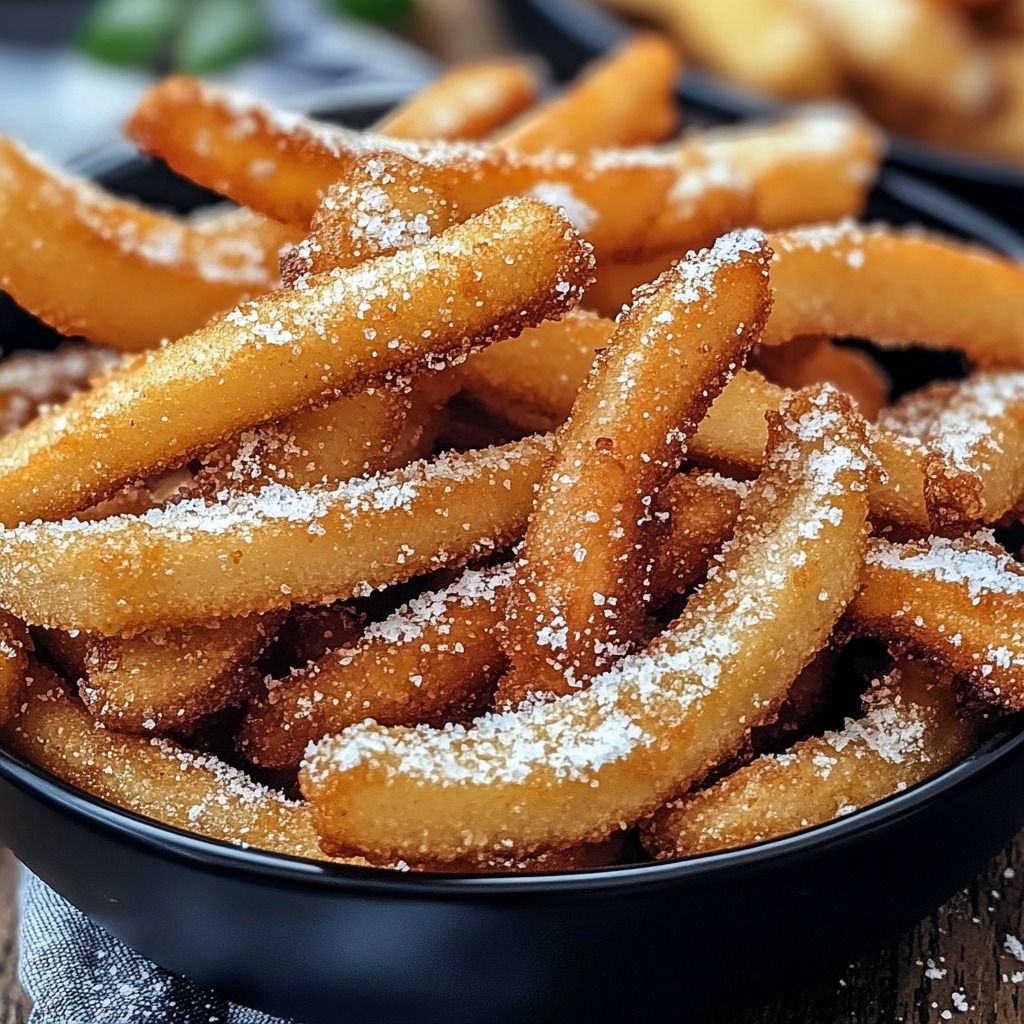 Easy Crispy Air Fryer Apple Fries