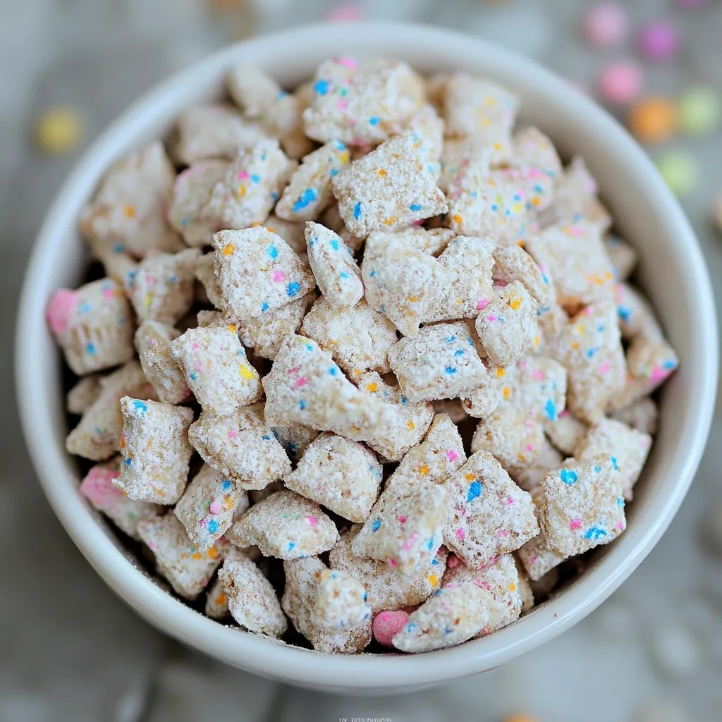 Birthday Cake Puppy Chow