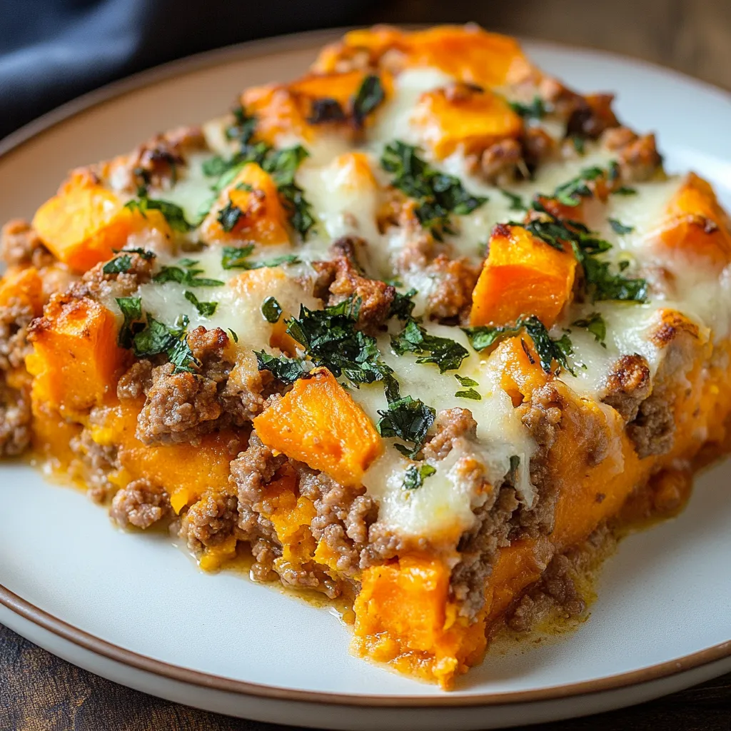 A delicious meal of meat and vegetables on a plate.