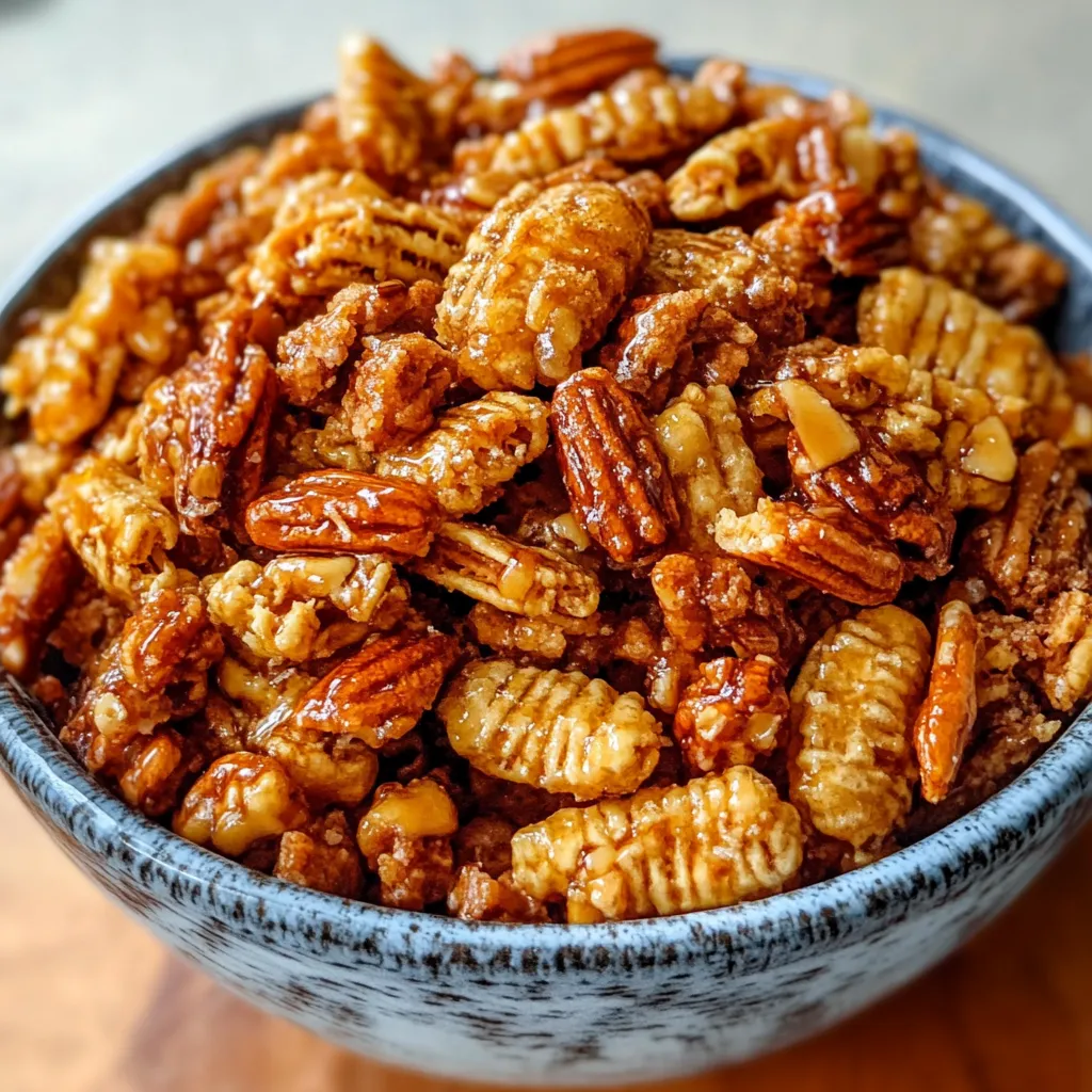 A bowl of pecans.