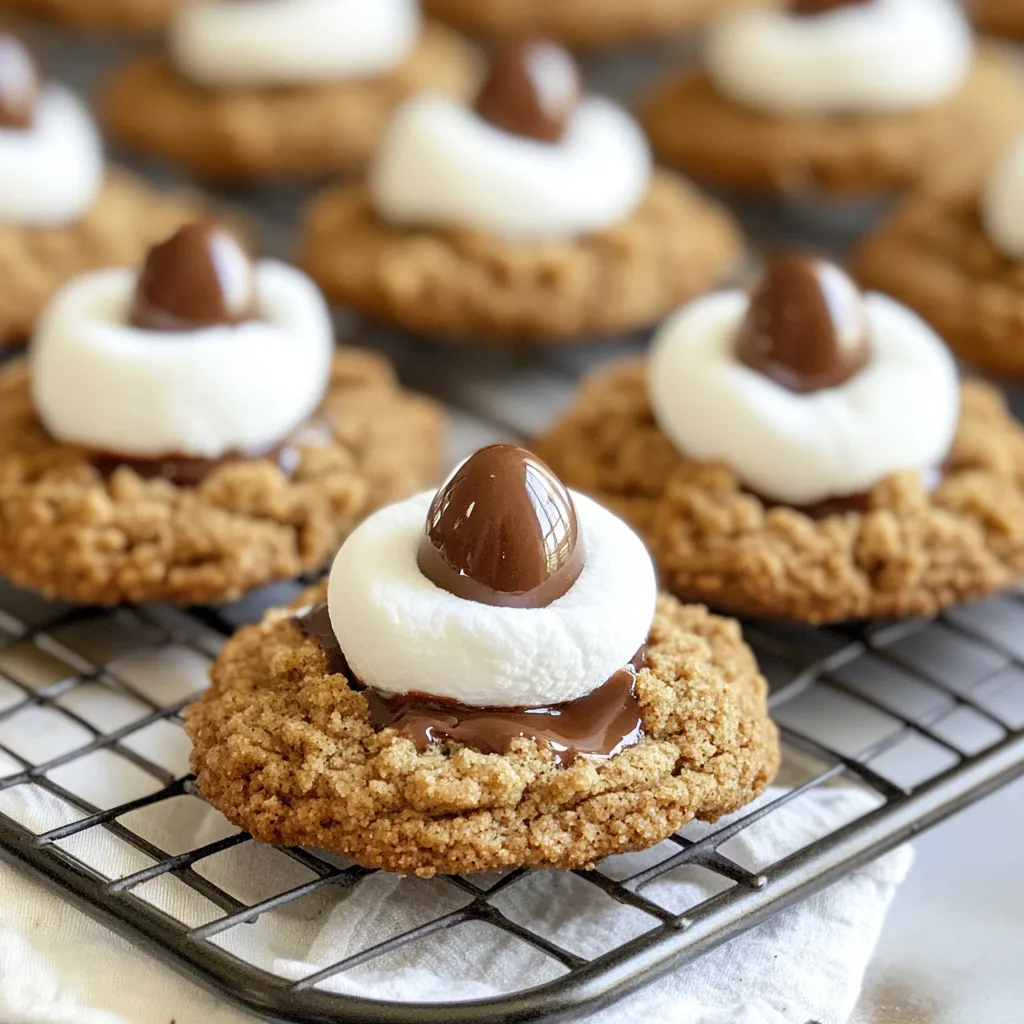 A tray of cookies with white frosting and chocolate drizzle.