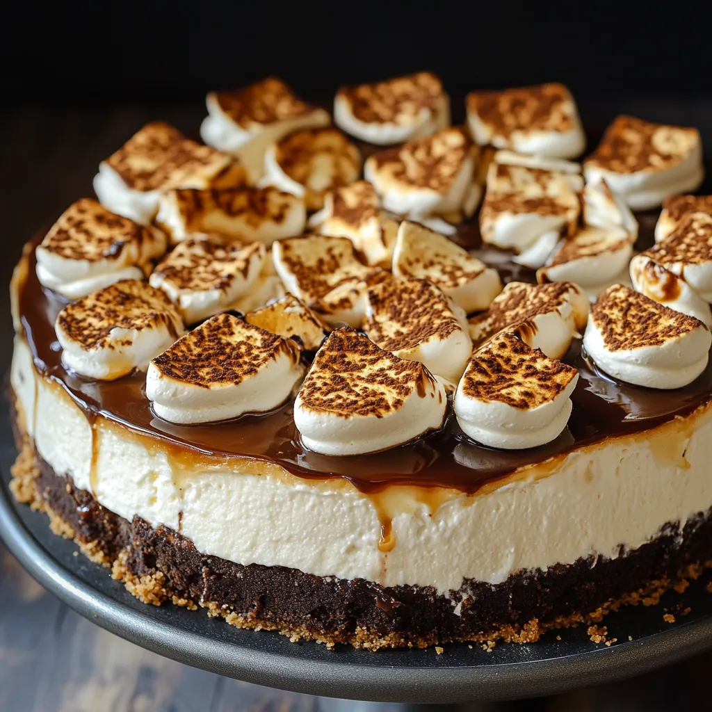 A dessert slice with creamy frosting and chocolate sauce drizzled on top.